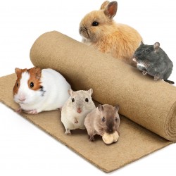 La Cordeline Natural Hemp Litter Tray Mat 40 x 100 cm Premium Quality - Cage Floor for Rodents, Rabbits, Hamsters etc La Cordeline Natural Hemp Litter Tray Mat 40 x 100 cm Premium Quality - Cage Floor for Rodents, Rabbits, Hamsters etc