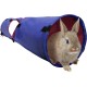 Living World Pet Tunnel, Blue/Red Living World Pet Tunnel, Blue/Red