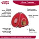Living World Tent for Pets, Red/Grey Living World Tent for Pets, Red/Grey