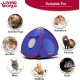 Living World Tent for Pets, Red/Grey Living World Tent for Pets, Red/Grey