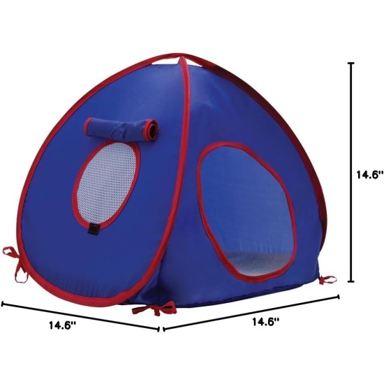 Living World Tent for Pets, Red/Grey Living World Tent for Pets, Red/Grey