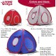 Living World Tent for Pets, Red/Grey Living World Tent for Pets, Red/Grey