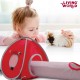 Living World Tent for Pets, Red/Grey Living World Tent for Pets, Red/Grey