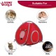 Living World Tent for Pets, Red/Grey Living World Tent for Pets, Red/Grey