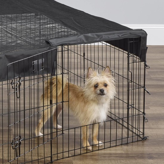 MidWest Homes For Pets Square Mesh Top Practice Pen MidWest Homes For Pets Square Mesh Top Practice Pen