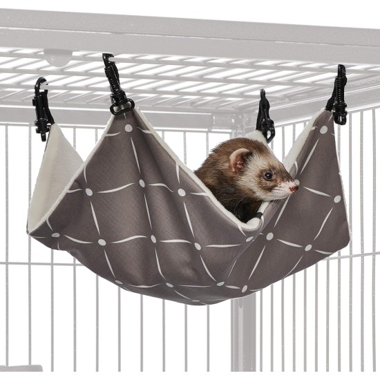 MidWest Homes for Pets Designer Ferret Nation/Critter Nation Hammock, Small, 13" L x 12" W x 8" D MidWest Homes for Pets Designer Ferret Nation/Critter Nation Hammock, Small, 13" L x 12" W x 8" D