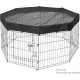 MidWest Homes for Pets Square Mesh Training Pen MidWest Homes for Pets Square Mesh Training Pen