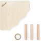 Niteangel Wooden Hamster Play Platform for Syrian Dwarf Hamsters, Gerbils, Mice, Degus or Other Small Pets: 30L x 21W x 15H cm, Burlywood Niteangel Wooden Hamster Play Platform for Syrian Dwarf Hamsters, Gerbils, Mice, Degus or Other Small Pets: 30L x 21W x 15H cm, Burlywood