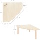 Niteangel Wooden Hamster Play Platform for Syrian Dwarf Hamsters, Gerbils, Mice, Degus or Other Small Pets: 30L x 21W x 15H cm, Burlywood Niteangel Wooden Hamster Play Platform for Syrian Dwarf Hamsters, Gerbils, Mice, Degus or Other Small Pets: 30L x 21W x 15H cm, Burlywood