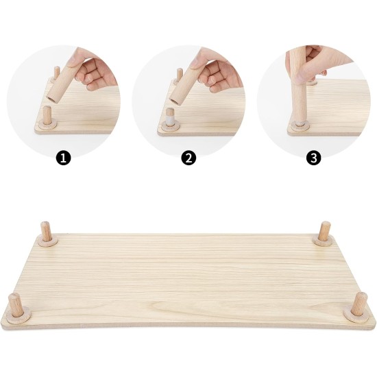 Niteangel Wooden Hamster Play Platform for Syrian Dwarf Hamsters, Gerbils, Mice, Degus or Other Small Pets: 30L x 21W x 15H cm, Burlywood Niteangel Wooden Hamster Play Platform for Syrian Dwarf Hamsters, Gerbils, Mice, Degus or Other Small Pets: 30L x 21W x 15H cm, Burlywood