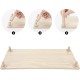 Niteangel Wooden Hamster Play Platform for Syrian Dwarf Hamsters, Gerbils, Mice, Degus or Other Small Pets: 30L x 21W x 15H cm, Burlywood Niteangel Wooden Hamster Play Platform for Syrian Dwarf Hamsters, Gerbils, Mice, Degus or Other Small Pets: 30L x 21W x 15H cm, Burlywood
