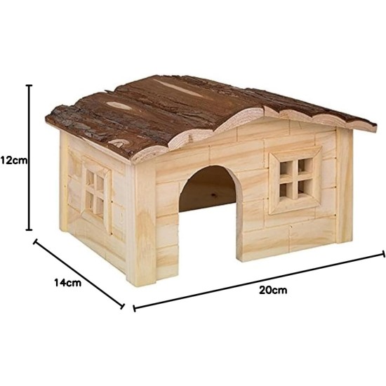 Nobby Dinki Woodland Rodent House, 28.5 x 19.5 x 16.5 cm Nobby Dinki Woodland Rodent House, 28.5 x 19.5 x 16.5 cm