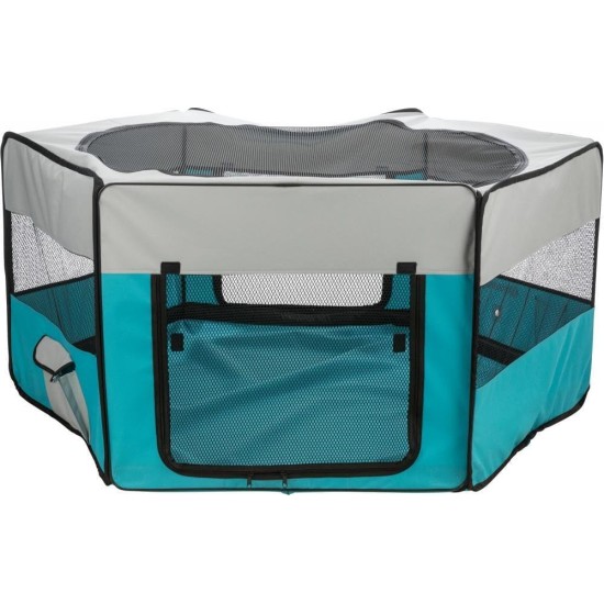 Outdoor Enclosure, Diameter 150 x 65 cm, Turquoise/Grey Outdoor Enclosure, Diameter 150 x 65 cm, Turquoise/Grey