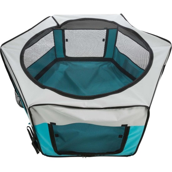 Outdoor Enclosure, Diameter 150 x 65 cm, Turquoise/Grey Outdoor Enclosure, Diameter 150 x 65 cm, Turquoise/Grey