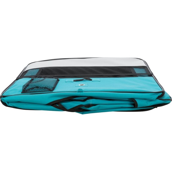 Outdoor Enclosure, Diameter 150 x 65 cm, Turquoise/Grey Outdoor Enclosure, Diameter 150 x 65 cm, Turquoise/Grey