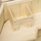 PawHut Hamster Cage Rodent Cage Small Animal Hutch Wooden Mouse Cage with Stairs Small Animal Cage Rodent Villa Three Tier PVC Natural Wood 115 x 57 x 55 cm PawHut Hamster Cage Rodent Cage Small Animal Hutch Wooden Mouse Cage with Stairs Small Animal Cage Rodent Villa Three Tier PVC Natural Wood 115 x 57 x 55 cm
