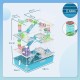 PawHut Hamster Cage Rodent Cage Small Animal Hutch Wooden Mouse Cage with Stairs Small Animal Cage Rodent Villa Three Tier PVC Natural Wood 115 x 57 x 55 cm PawHut Hamster Cage Rodent Cage Small Animal Hutch Wooden Mouse Cage with Stairs Small Animal Cage Rodent Villa Three Tier PVC Natural Wood 115 x 57 x 55 cm