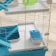 PawHut Hamster Cage Rodent Cage Small Animal Hutch Wooden Mouse Cage with Stairs Small Animal Cage Rodent Villa Three Tier PVC Natural Wood 115 x 57 x 55 cm PawHut Hamster Cage Rodent Cage Small Animal Hutch Wooden Mouse Cage with Stairs Small Animal Cage Rodent Villa Three Tier PVC Natural Wood 115 x 57 x 55 cm