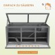 PawHut Hamster Cage Rodent Cage Small Animal Hutch Wooden Mouse Cage with Stairs Small Animal Cage Rodent Villa Three Tier PVC Natural Wood 115 x 57 x 55 cm PawHut Hamster Cage Rodent Cage Small Animal Hutch Wooden Mouse Cage with Stairs Small Animal Cage Rodent Villa Three Tier PVC Natural Wood 115 x 57 x 55 cm