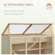 PawHut Hamster Cage Rodent Cage Small Animal Hutch Wooden Mouse Cage with Stairs Small Animal Cage Rodent Villa Three Tier PVC Natural Wood 115 x 57 x 55 cm PawHut Hamster Cage Rodent Cage Small Animal Hutch Wooden Mouse Cage with Stairs Small Animal Cage Rodent Villa Three Tier PVC Natural Wood 115 x 57 x 55 cm