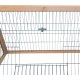 PawHut Small Animal Hutch with Roof Made of Tar Felt Solid Wood Dark Grey + White + Green 90 x 45 x 65 cm PawHut Small Animal Hutch with Roof Made of Tar Felt Solid Wood Dark Grey + White + Green 90 x 45 x 65 cm
