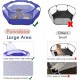 Pawaboo Small Animals Outdoor Enclosure, Waterproof Foldable Rabbit Outdoor Enclosure for Rabbits, Chickens, Kittens, Puppies, Rabbits, Hamsters, Visual Playpen with Mesh Zip and Nylon Base - Green Pawaboo Small Animals Outdoor Enclosure, Waterproof Foldable Rabbit Outdoor Enclosure for Rabbits, Chickens, Kittens, Puppies, Rabbits, Hamsters, Visual Playpen with Mesh Zip and Nylon Base - Green