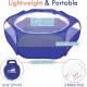 Pawaboo Small Animals Outdoor Enclosure, Waterproof Foldable Rabbit Outdoor Enclosure for Rabbits, Chickens, Kittens, Puppies, Rabbits, Hamsters, Visual Playpen with Mesh Zip and Nylon Base - Green Pawaboo Small Animals Outdoor Enclosure, Waterproof Foldable Rabbit Outdoor Enclosure for Rabbits, Chickens, Kittens, Puppies, Rabbits, Hamsters, Visual Playpen with Mesh Zip and Nylon Base - Green