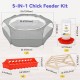 Pawaboo Small Animals Outdoor Enclosure, Waterproof Foldable Rabbit Outdoor Enclosure for Rabbits, Chickens, Kittens, Puppies, Rabbits, Hamsters, Visual Playpen with Mesh Zip and Nylon Base - Green Pawaboo Small Animals Outdoor Enclosure, Waterproof Foldable Rabbit Outdoor Enclosure for Rabbits, Chickens, Kittens, Puppies, Rabbits, Hamsters, Visual Playpen with Mesh Zip and Nylon Base - Green