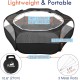 Pawaboo Small Animals Outdoor Enclosure, Waterproof Foldable Rabbit Outdoor Enclosure for Rabbits, Chickens, Kittens, Puppies, Rabbits, Hamsters, Visual Playpen with Mesh Zip and Nylon Base - Green Pawaboo Small Animals Outdoor Enclosure, Waterproof Foldable Rabbit Outdoor Enclosure for Rabbits, Chickens, Kittens, Puppies, Rabbits, Hamsters, Visual Playpen with Mesh Zip and Nylon Base - Green