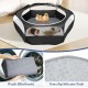 Pawaboo Small Animals Outdoor Enclosure, Waterproof Foldable Rabbit Outdoor Enclosure for Rabbits, Chickens, Kittens, Puppies, Rabbits, Hamsters, Visual Playpen with Mesh Zip and Nylon Base - Green Pawaboo Small Animals Outdoor Enclosure, Waterproof Foldable Rabbit Outdoor Enclosure for Rabbits, Chickens, Kittens, Puppies, Rabbits, Hamsters, Visual Playpen with Mesh Zip and Nylon Base - Green
