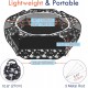 Pawaboo Small Animals Outdoor Enclosure, Waterproof Foldable Rabbit Outdoor Enclosure for Rabbits, Chickens, Kittens, Puppies, Rabbits, Hamsters, Visual Playpen with Mesh Zip and Nylon Base - Green Pawaboo Small Animals Outdoor Enclosure, Waterproof Foldable Rabbit Outdoor Enclosure for Rabbits, Chickens, Kittens, Puppies, Rabbits, Hamsters, Visual Playpen with Mesh Zip and Nylon Base - Green