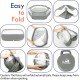 Pawaboo Small Animals Outdoor Enclosure, Waterproof Foldable Rabbit Outdoor Enclosure for Rabbits, Chickens, Kittens, Puppies, Rabbits, Hamsters, Visual Playpen with Mesh Zip and Nylon Base - Green Pawaboo Small Animals Outdoor Enclosure, Waterproof Foldable Rabbit Outdoor Enclosure for Rabbits, Chickens, Kittens, Puppies, Rabbits, Hamsters, Visual Playpen with Mesh Zip and Nylon Base - Green