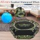 Pawaboo Small Animals Outdoor Enclosure, Waterproof Foldable Rabbit Outdoor Enclosure for Rabbits, Chickens, Kittens, Puppies, Rabbits, Hamsters, Visual Playpen with Mesh Zip and Nylon Base - Green Pawaboo Small Animals Outdoor Enclosure, Waterproof Foldable Rabbit Outdoor Enclosure for Rabbits, Chickens, Kittens, Puppies, Rabbits, Hamsters, Visual Playpen with Mesh Zip and Nylon Base - Green