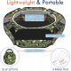 Pawaboo Small Animals Outdoor Enclosure, Waterproof Foldable Rabbit Outdoor Enclosure for Rabbits, Chickens, Kittens, Puppies, Rabbits, Hamsters, Visual Playpen with Mesh Zip and Nylon Base - Green Pawaboo Small Animals Outdoor Enclosure, Waterproof Foldable Rabbit Outdoor Enclosure for Rabbits, Chickens, Kittens, Puppies, Rabbits, Hamsters, Visual Playpen with Mesh Zip and Nylon Base - Green