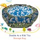 Pawaboo Small Animals Outdoor Enclosure, Waterproof Foldable Rabbit Outdoor Enclosure for Rabbits, Chickens, Kittens, Puppies, Rabbits, Hamsters, Visual Playpen with Mesh Zip and Nylon Base - Green Pawaboo Small Animals Outdoor Enclosure, Waterproof Foldable Rabbit Outdoor Enclosure for Rabbits, Chickens, Kittens, Puppies, Rabbits, Hamsters, Visual Playpen with Mesh Zip and Nylon Base - Green