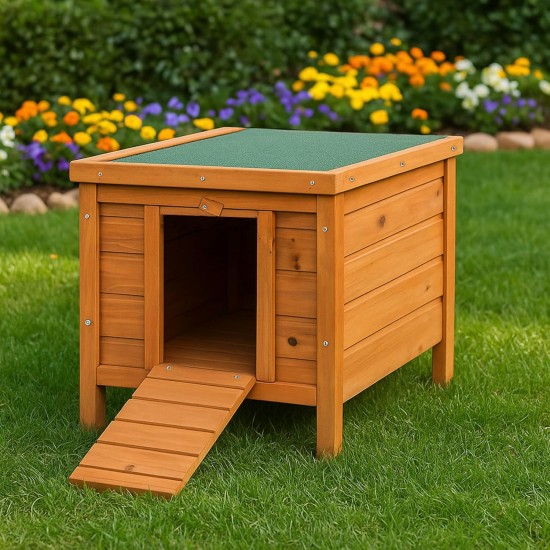 Pet Vida Holz-Pet-Kaninchenstall, Meerschweinchen-Tier Outdoor-Versteck Pet Vida Holz-Pet-Kaninchenstall, Meerschweinchen-Tier Outdoor-Versteck