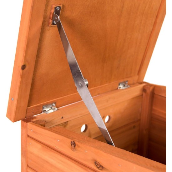Pet Vida Holz-Pet-Kaninchenstall, Meerschweinchen-Tier Outdoor-Versteck Pet Vida Holz-Pet-Kaninchenstall, Meerschweinchen-Tier Outdoor-Versteck