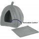 Petmaker Katzenhaus – Innenbett mit abnehmbarem Schaumstoffkissen – Haustierzelt für Welpen, Kaninchen, Meerschweinchen, Igel und andere Kleintiere (Rosa) Petmaker Katzenhaus – Innenbett mit abnehmbarem Schaumstoffkissen – Haustierzelt für Welpen, Kaninchen, Meerschweinchen, Igel und andere Kleintiere (Rosa)