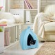 Petmaker Katzenhaus – Innenbett mit abnehmbarem Schaumstoffkissen – Haustierzelt für Welpen, Kaninchen, Meerschweinchen, Igel und andere Kleintiere (Rosa) Petmaker Katzenhaus – Innenbett mit abnehmbarem Schaumstoffkissen – Haustierzelt für Welpen, Kaninchen, Meerschweinchen, Igel und andere Kleintiere (Rosa)