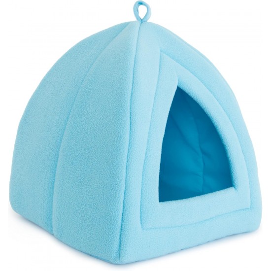Petmaker Katzenhaus – Innenbett mit abnehmbarem Schaumstoffkissen – Haustierzelt für Welpen, Kaninchen, Meerschweinchen, Igel und andere Kleintiere (Rosa) Petmaker Katzenhaus – Innenbett mit abnehmbarem Schaumstoffkissen – Haustierzelt für Welpen, Kaninchen, Meerschweinchen, Igel und andere Kleintiere (Rosa)