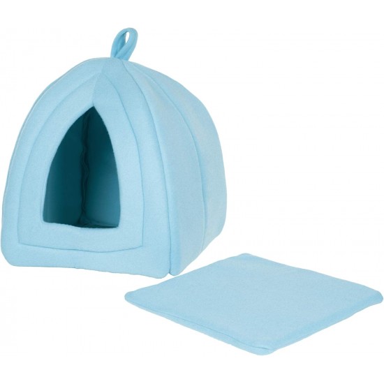 Petmaker Katzenhaus – Innenbett mit abnehmbarem Schaumstoffkissen – Haustierzelt für Welpen, Kaninchen, Meerschweinchen, Igel und andere Kleintiere (Rosa) Petmaker Katzenhaus – Innenbett mit abnehmbarem Schaumstoffkissen – Haustierzelt für Welpen, Kaninchen, Meerschweinchen, Igel und andere Kleintiere (Rosa)