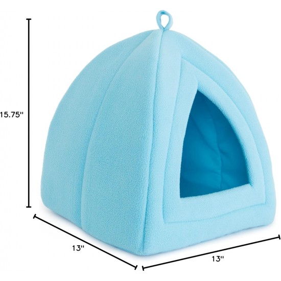 Petmaker Katzenhaus – Innenbett mit abnehmbarem Schaumstoffkissen – Haustierzelt für Welpen, Kaninchen, Meerschweinchen, Igel und andere Kleintiere (Rosa) Petmaker Katzenhaus – Innenbett mit abnehmbarem Schaumstoffkissen – Haustierzelt für Welpen, Kaninchen, Meerschweinchen, Igel und andere Kleintiere (Rosa)