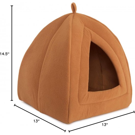 Petmaker Katzenhaus – Innenbett mit abnehmbarem Schaumstoffkissen – Haustierzelt für Welpen, Kaninchen, Meerschweinchen, Igel und andere Kleintiere (Rosa) Petmaker Katzenhaus – Innenbett mit abnehmbarem Schaumstoffkissen – Haustierzelt für Welpen, Kaninchen, Meerschweinchen, Igel und andere Kleintiere (Rosa)