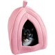 Petmaker Katzenhaus – Innenbett mit abnehmbarem Schaumstoffkissen – Haustierzelt für Welpen, Kaninchen, Meerschweinchen, Igel und andere Kleintiere (Rosa) Petmaker Katzenhaus – Innenbett mit abnehmbarem Schaumstoffkissen – Haustierzelt für Welpen, Kaninchen, Meerschweinchen, Igel und andere Kleintiere (Rosa)