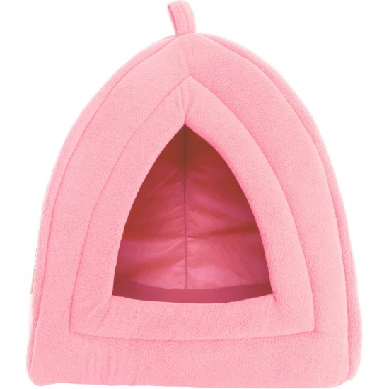 Petmaker Katzenhaus – Innenbett mit abnehmbarem Schaumstoffkissen – Haustierzelt für Welpen, Kaninchen, Meerschweinchen, Igel und andere Kleintiere (Rosa) Petmaker Katzenhaus – Innenbett mit abnehmbarem Schaumstoffkissen – Haustierzelt für Welpen, Kaninchen, Meerschweinchen, Igel und andere Kleintiere (Rosa)