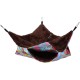 Pilipane Guinea Pig Cage Hammock, Soft and Cosy Hammock for Guinea Pigs, Hamsters, Ferrets, Rats - Double-Layer Rat Hammock and Rat Toys for Pet Rats (34 x 34)