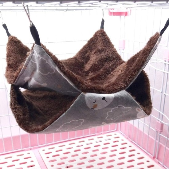 Pilipane Guinea Pig Cage Hammock, Soft and Cosy Hammock for Guinea Pigs, Hamsters, Ferrets, Rats - Double-Layer Rat Hammock and Rat Toys for Pet Rats (34 x 34) Pilipane Guinea Pig Cage Hammock, Soft and Cosy Hammock for Guinea Pigs, Hamsters, Ferrets, Rats - Double-Layer Rat Hammock and Rat Toys for Pet Rats (34 x 34)