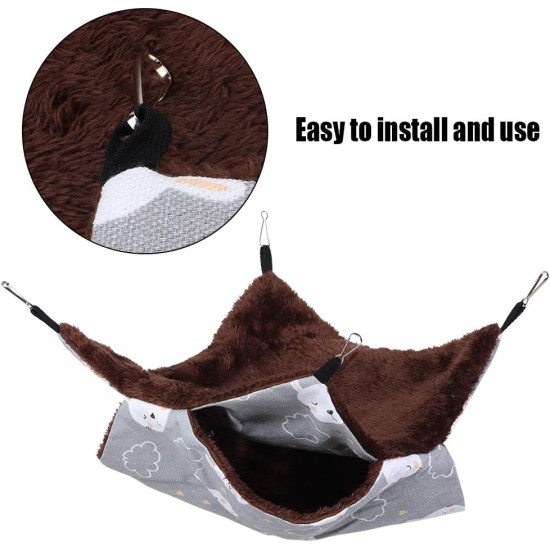 Pilipane Guinea Pig Cage Hammock, Soft and Cosy Hammock for Guinea Pigs, Hamsters, Ferrets, Rats - Double-Layer Rat Hammock and Rat Toys for Pet Rats (34 x 34) Pilipane Guinea Pig Cage Hammock, Soft and Cosy Hammock for Guinea Pigs, Hamsters, Ferrets, Rats - Double-Layer Rat Hammock and Rat Toys for Pet Rats (34 x 34)