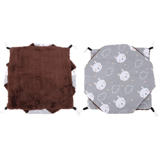 Pilipane Guinea Pig Cage Hammock, Soft and Cosy Hammock for Guinea Pigs, Hamsters, Ferrets, Rats - Double-Layer Rat Hammock and Rat Toys for Pet Rats (34 x 34) Pilipane Guinea Pig Cage Hammock, Soft and Cosy Hammock for Guinea Pigs, Hamsters, Ferrets, Rats - Double-Layer Rat Hammock and Rat Toys for Pet Rats (34 x 34)