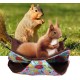 Pilipane Guinea Pig Cage Hammock, Soft and Cosy Hammock for Guinea Pigs, Hamsters, Ferrets, Rats - Double-Layer Rat Hammock and Rat Toys for Pet Rats (34 x 34)